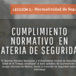 Lección 3 .- Normatividad de Seguridad